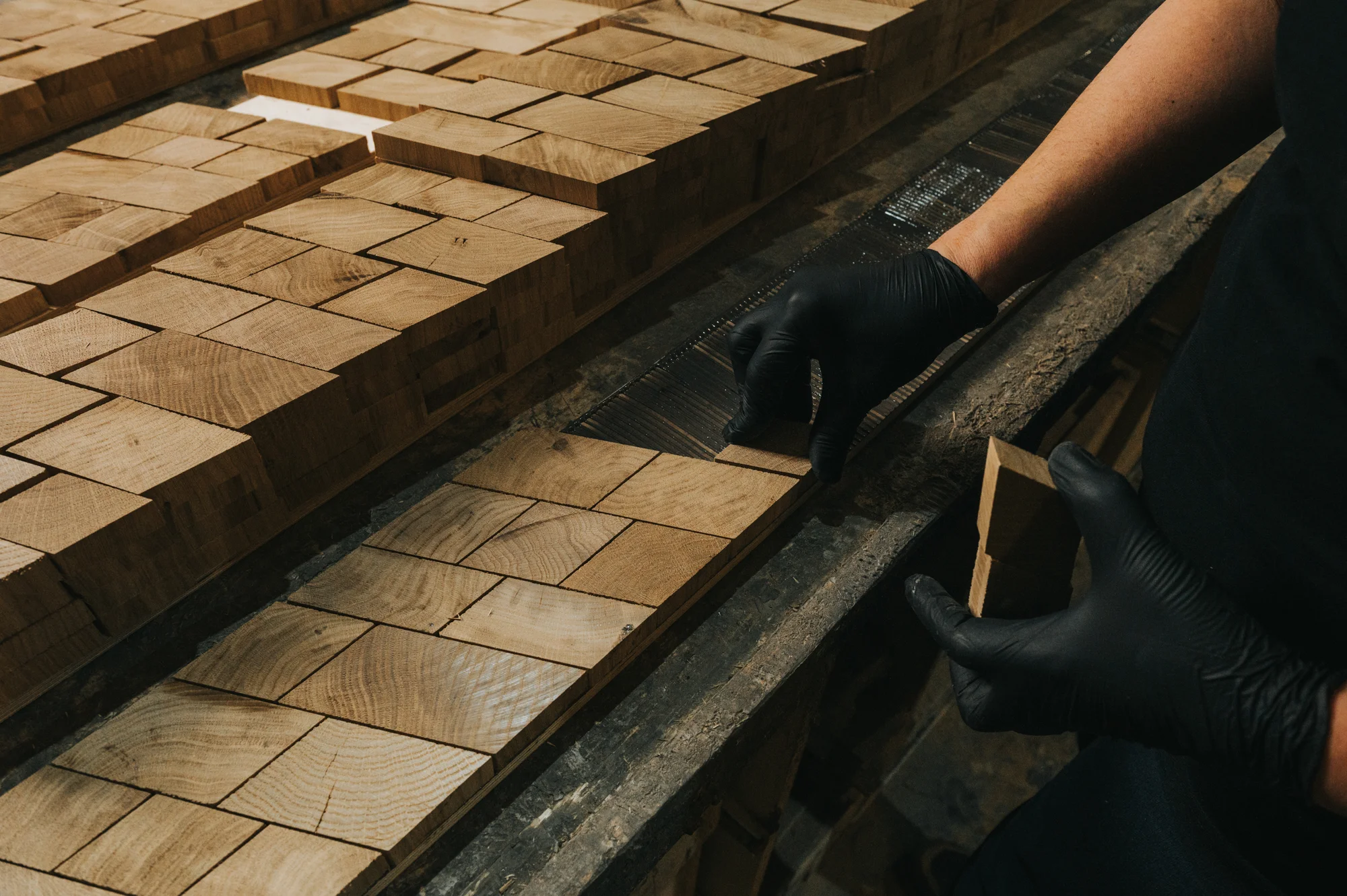 Forêt being made in the OscarOno atelier